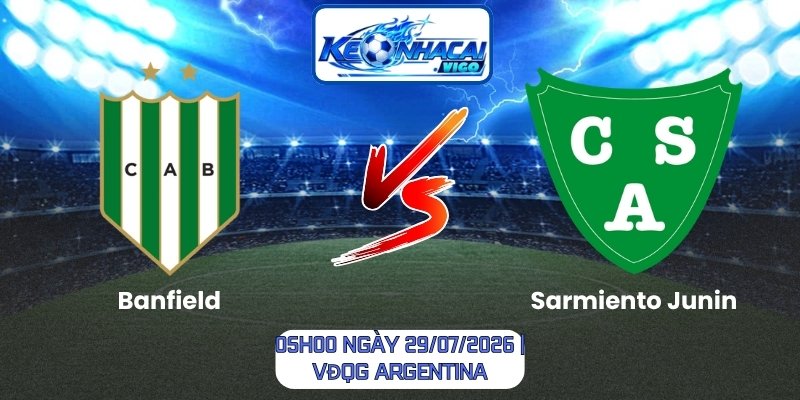 Banfield vs Sarmiento Junin