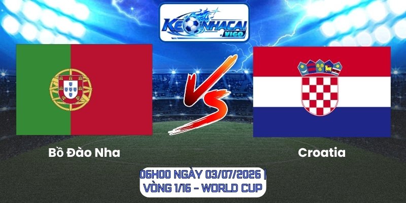 Bồ Đào Nha Vs Croatia