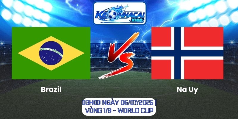 Brazil vs Na Uy