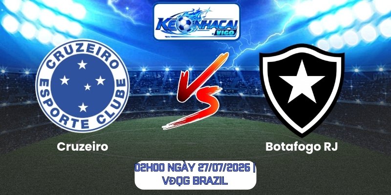 Cruzeiro vs Botafogo RJ
