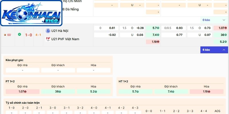 Theo dõi biến động odds để bắt kèo hiệu quả