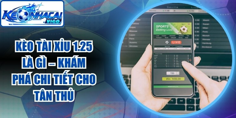 Kèo Tài Xỉu 1.25 Là Gì