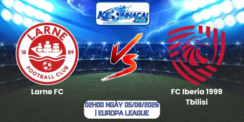 Larne FC vs FC Iberia 1999 Tbilisi
